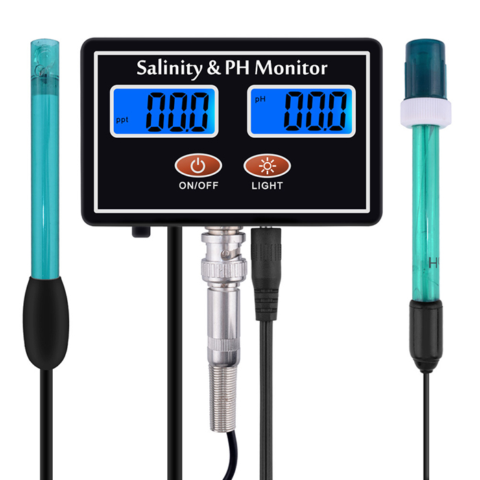 Aquarium Fish In Online - Online PH & Salinity Monitor 2