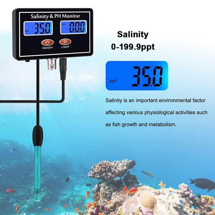 Online PH & Salinity Monitor 2 - Aquarium Fish In Online review and price
