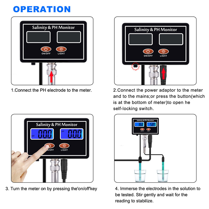 Online PH & Salinity Monitor 2 - Aquarium Fish In Online review and price