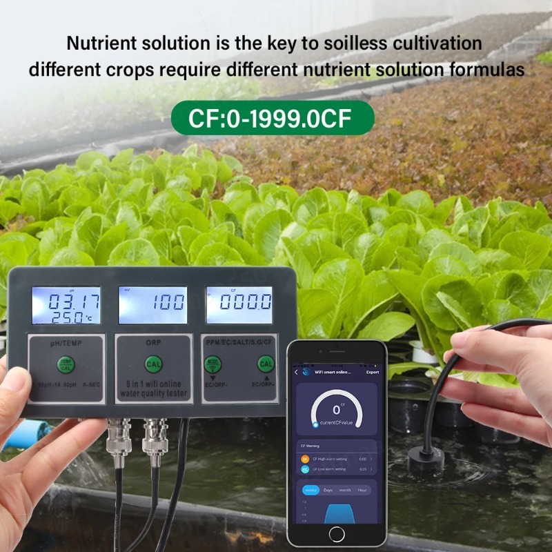 WiFi Digital PH ORP TDS EC Sal - Aquarium Fish In Online review and price