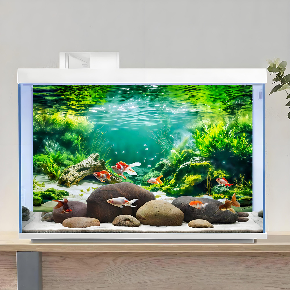 River Branches at the Bottom,  - Aquarium Fish Background review and price